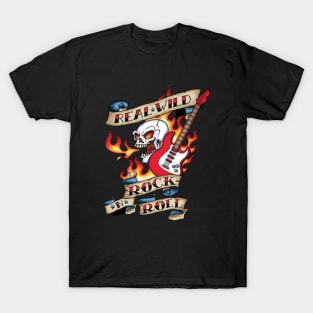 Real Wild Rock ‘n’ Roll Tattoo T-Shirt